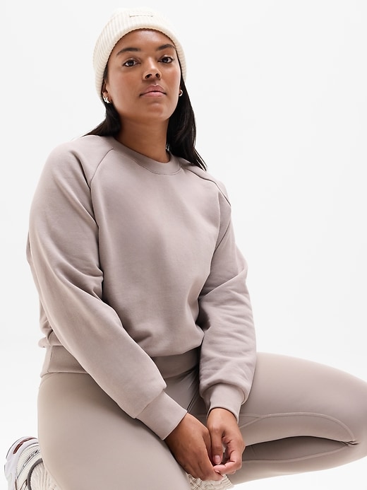 Image number 5 showing, Forever Fleece Relaxed Crew Sweatshirt