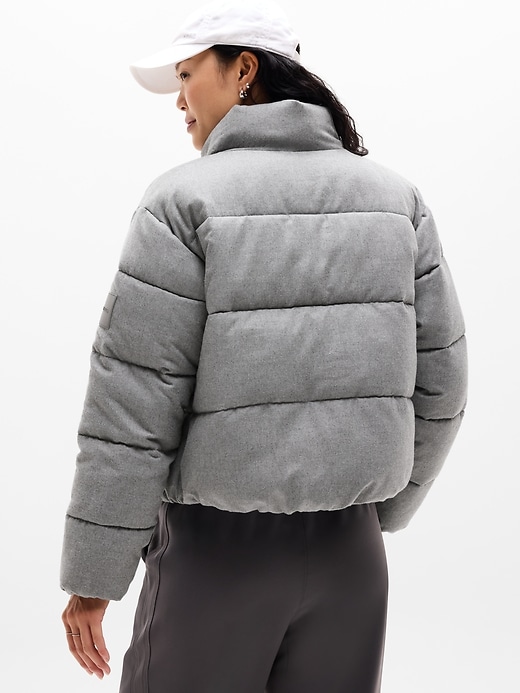 Image number 3 showing, Halo Flannel Puffer Jacket