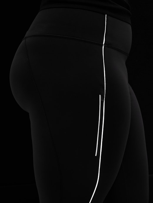 Image number 3 showing, Rainier High Rise Reflective Stripe Legging