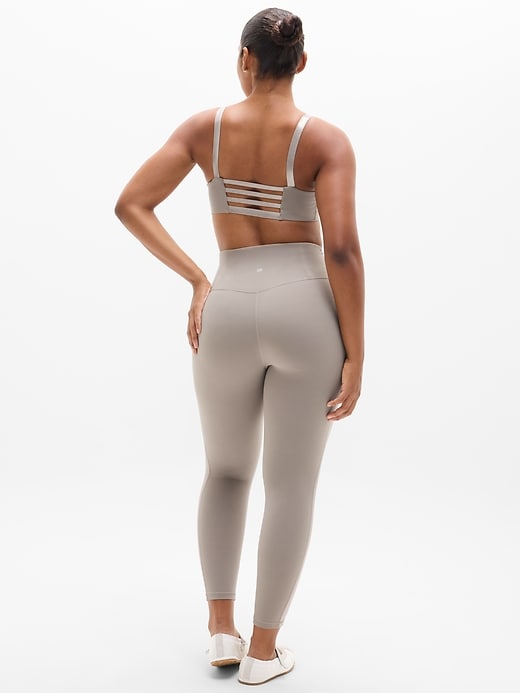 Image number 6 showing, Elation Ultra High Rise Shine Sport Stripe 7/8 Legging