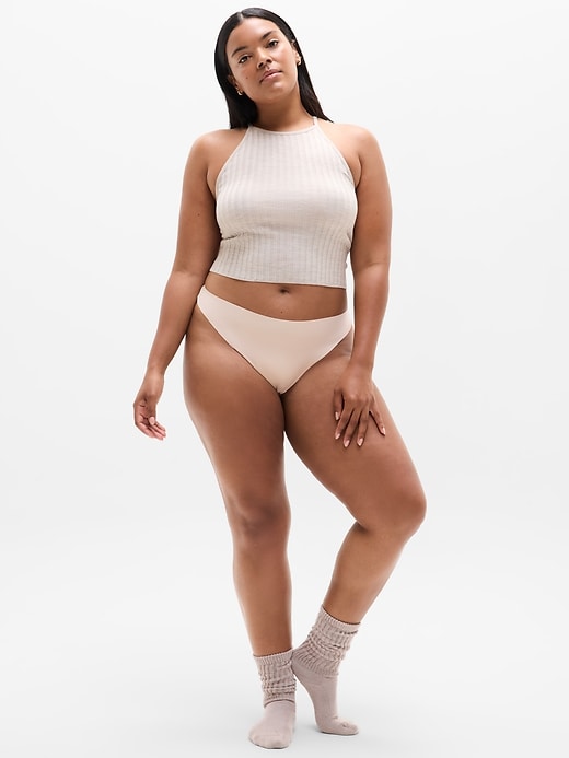 Image number 2 showing, Sleek Form No Show Thong Underwear