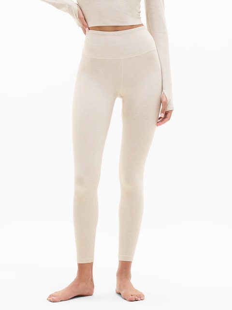 Elation Ultra High Rise SoftLuxe Legging - Cream Heather