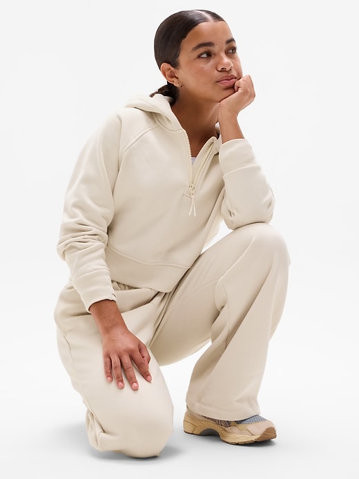 Image number 2 showing, Athleta Girl All Day Half Zip Hoodie