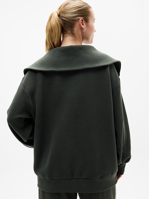 Image number 3 showing, Ottoman Rib 1/4 Zip Sweatshirt