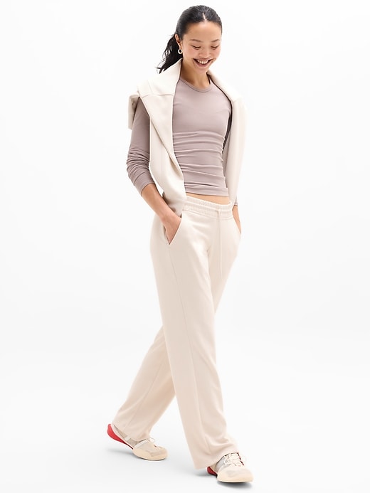 Image number 2 showing, Seasoft Mid Rise Straight Pant