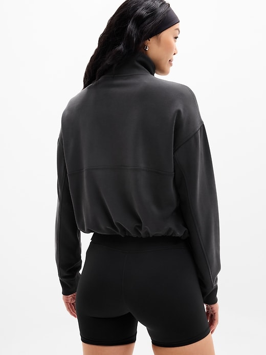 Image number 3 showing, Seasoft Rib 1/4 Zip Popover