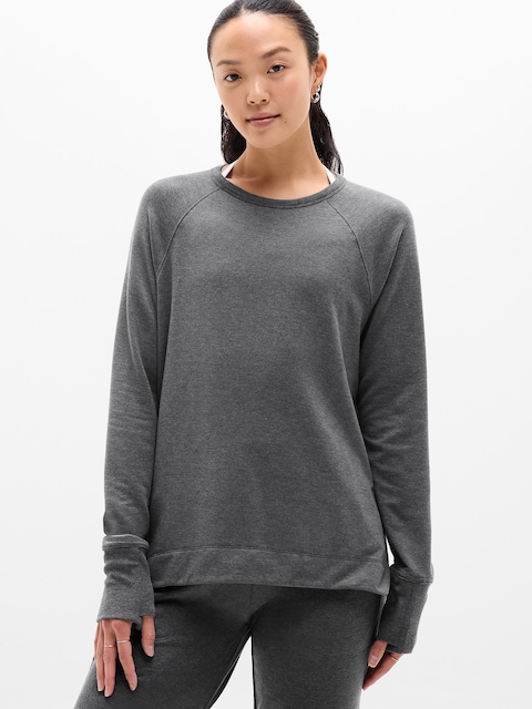 Coaster Luxe Recover Sweatshirt - Charcoal Grey Heather