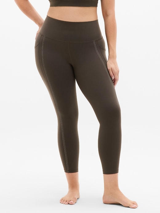 Image number 3 showing, Salutation Stash High Rise Pop Stitch 7/8 Legging
