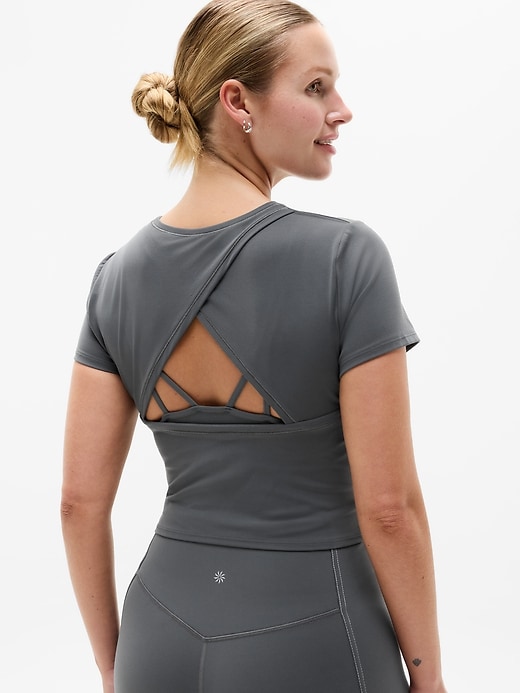 Image number 1 showing, Transcend Open Back Tee