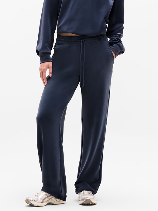 Image number 1 showing, Seasoft Mid Rise Straight Pant