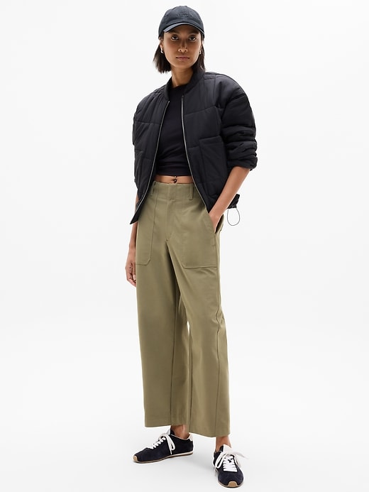 Image number 6 showing, Skyline High Rise Barrel Leg Pant