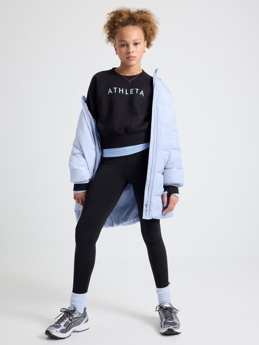 Image number 6 showing, Athleta Girl All Day Crewneck Sweatshirt