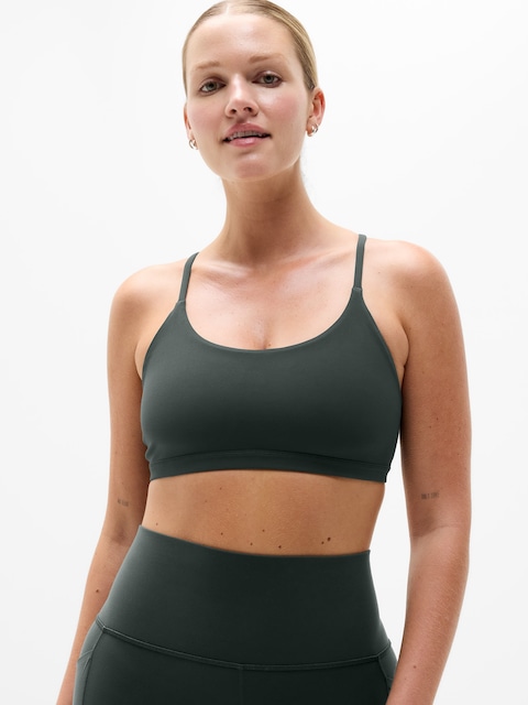 Transcend Scoop Sports Bra A-C - Elm