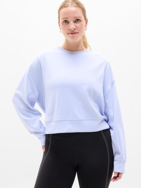 Seasoft Rib Crewneck Sweatshirt - Gossamer