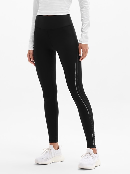 Image number 2 showing, Interval High Rise Wordmark Legging