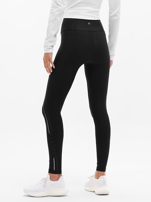 Image number 5 showing, Interval High Rise Wordmark Legging