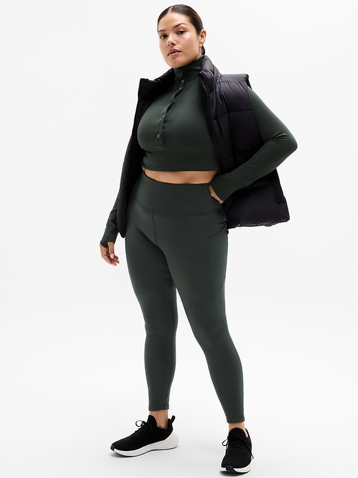 Image number 2 showing, Altitude Fleece Lined Stash High Rise Legging