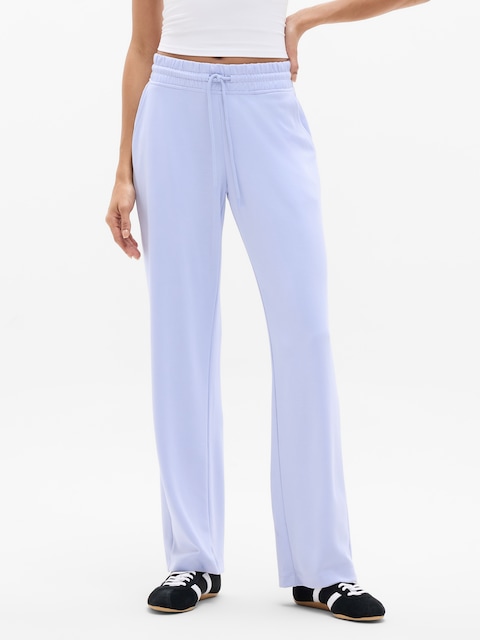 Seasoft Mid Rise Straight Pant - Gossamer