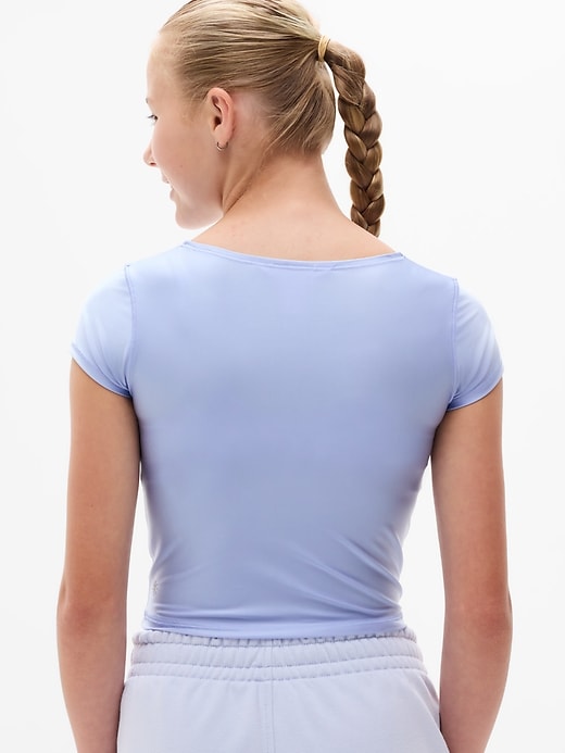 Image number 3 showing, Athleta Girl Powervita Sheen Tee