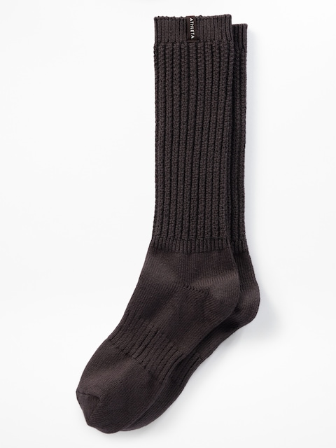 Cloud Cable Knit Scrunch Sock