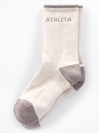 Image number 1 showing, Athleta Colorblock Everyday Crew Sock