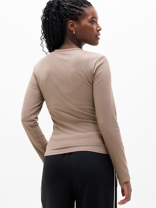 Image number 2 showing, Signature Rib Top