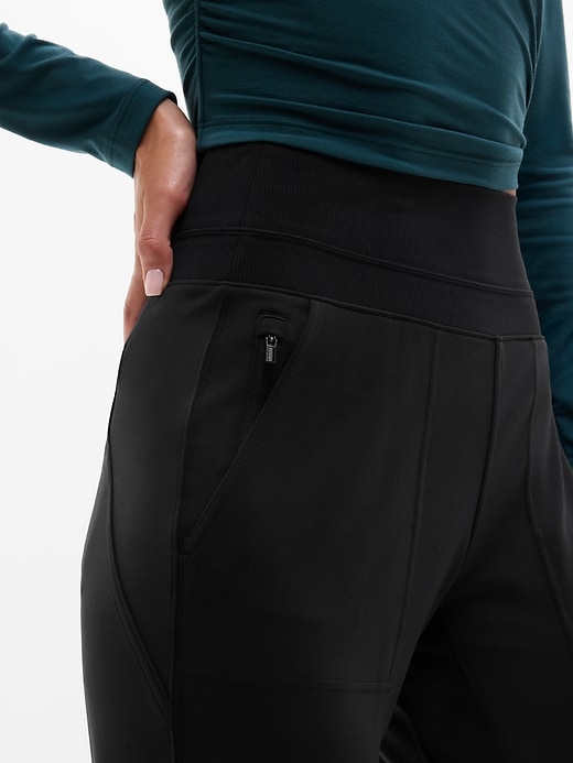 L'image numéro 5 présente Pantalon de jogging à taille haute Venice