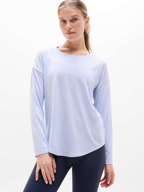 Move With Ease Top - Gossamer