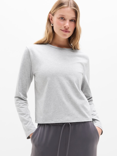 Essential Top - Grey Heather