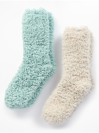 Image number 1 showing, Athleta Girl Cuddle Up Sock 2-Pack