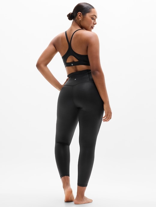 Image number 7 showing, Elation High Rise Matte Foil Shine 7/8 Legging