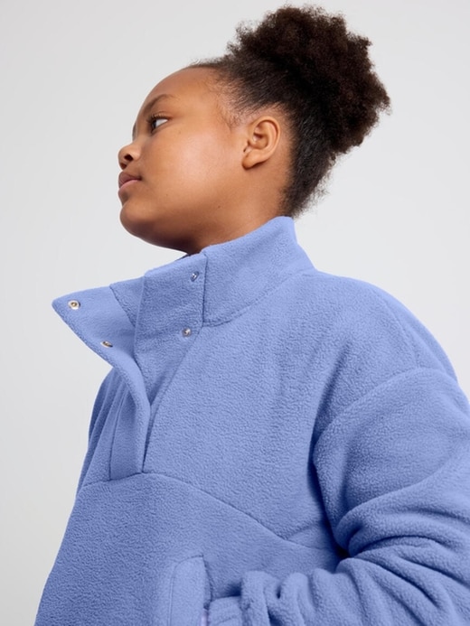 Image number 2 showing, Athleta Girl Microfleece Pullover