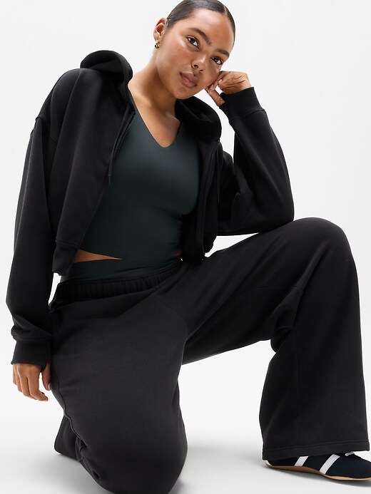 Image number 7 showing, Forever Fleece Crop Full Zip