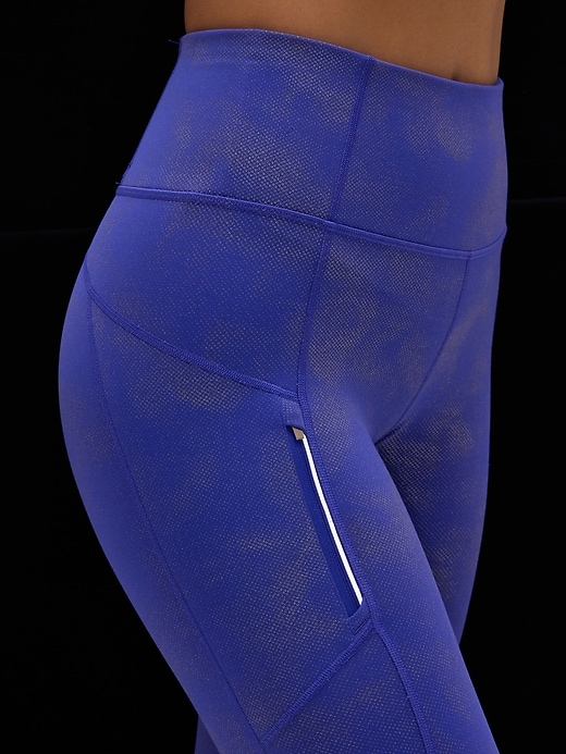 Image number 2 showing, Rainier High Rise Reflective Print Legging