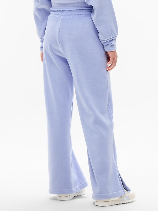 Image number 3 showing, Athleta Girl Cozy Rib Wide Leg Pant