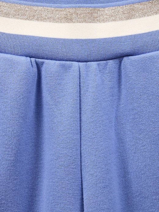 Image number 5 showing, Athleta Girl All Day Sparkle Rib Wide Fleece Leg Pant