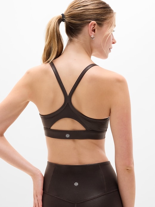 Image number 2 showing, Vital Matte Foil Bra A-C