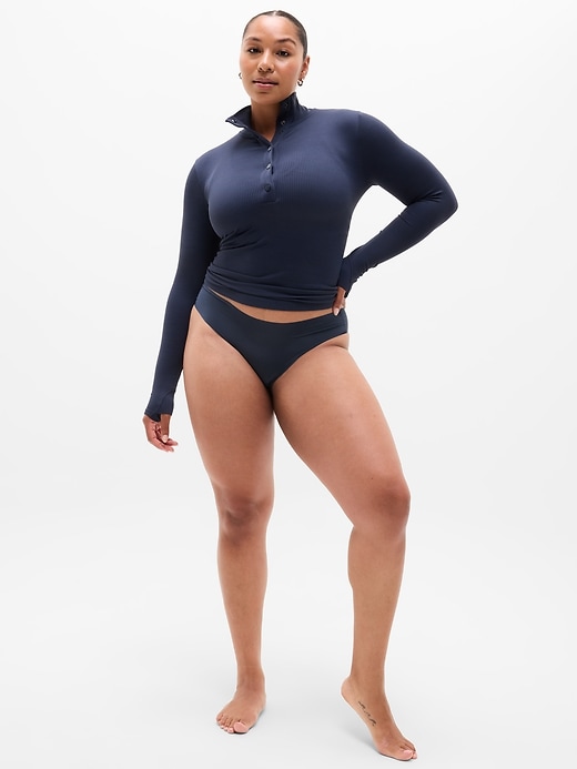 Image number 5 showing, Sleek Form No Show Bikini Underwear 3-Pack