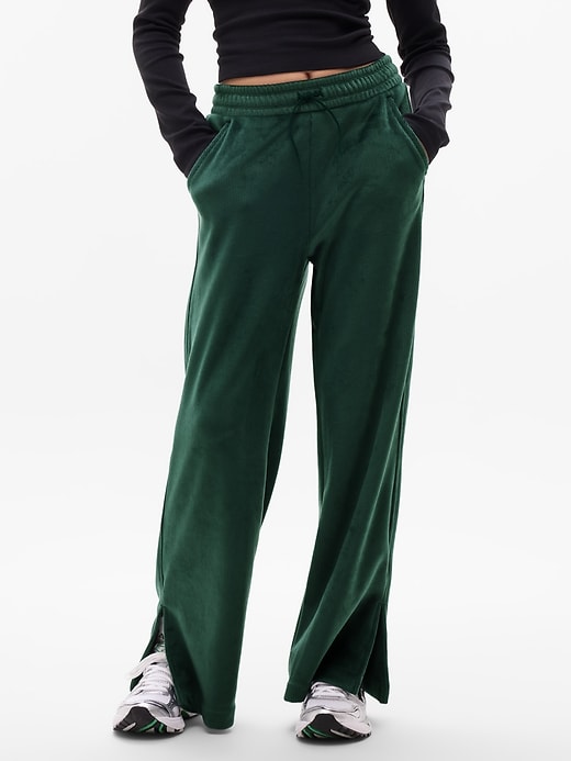 Image number 3 showing, Athleta Girl Cozy Rib Wide Leg Pant