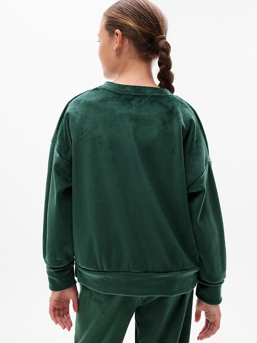 Image number 4 showing, Athleta Girl Cozy Rib Crewneck