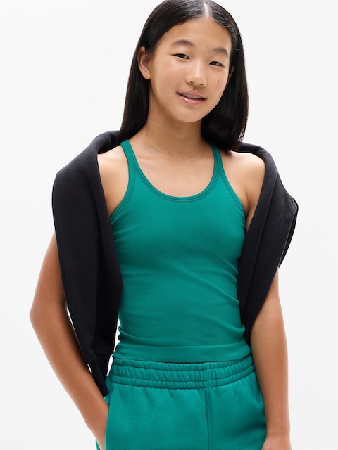 Athleta Girl Rise Above Rib Cami - Tidal