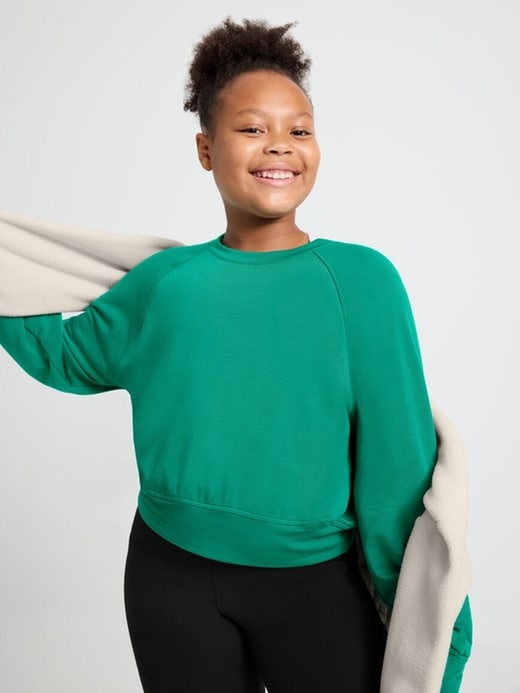 Image number 5 showing, Athleta Girl All Day Crewneck Sweatshirt