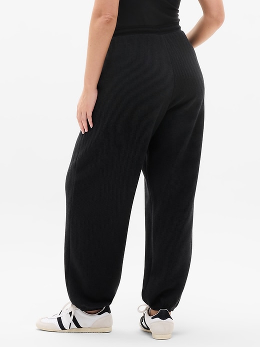 Image number 5 showing, Tranquil Mid Rise Waffle Jogger