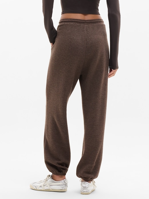 Image number 5 showing, Tranquil Mid Rise Waffle Jogger