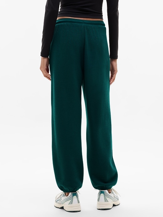 Image number 5 showing, Tranquil Mid Rise Waffle Jogger