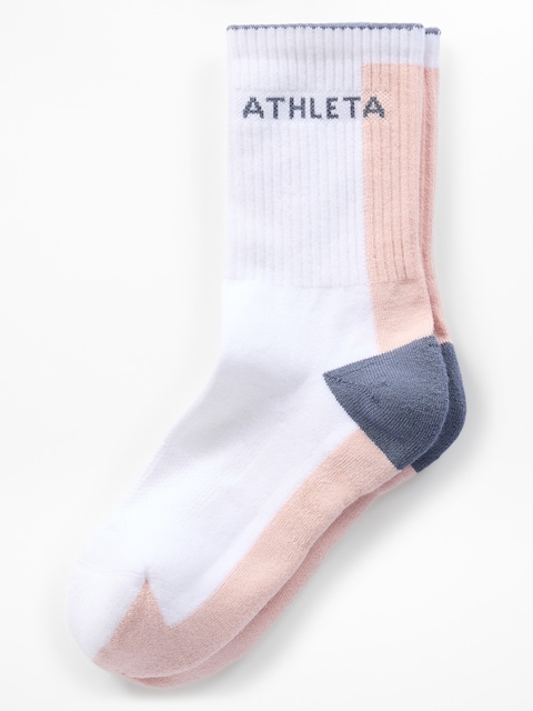 Athleta Colorblock Everyday Crew Sock
