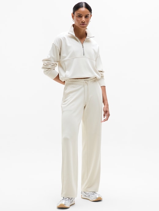 L'image numéro 1 présente Chandail à glissière courte en molleton côtelé Seasoft