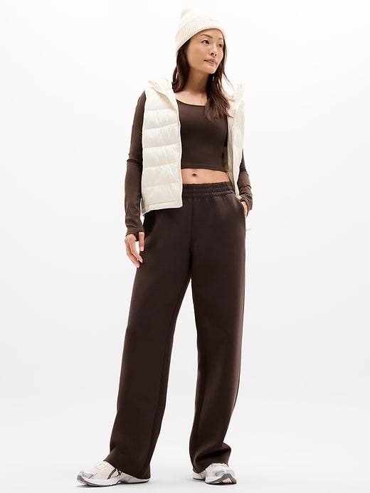 Image number 2 showing, Form Knit Mid Rise Straight Pant