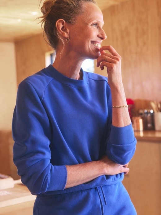 Image number 1 showing, Forever Fleece Relaxed Crew Sweatshirt