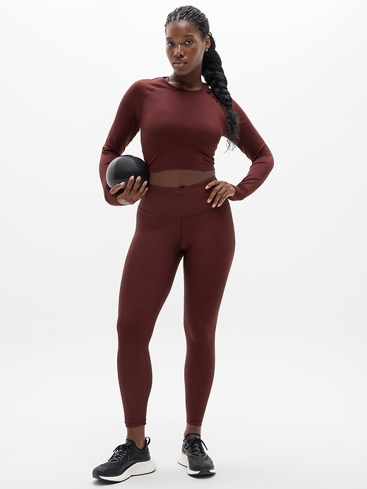 Image number 2 showing, Interval High Rise Perforated Legging